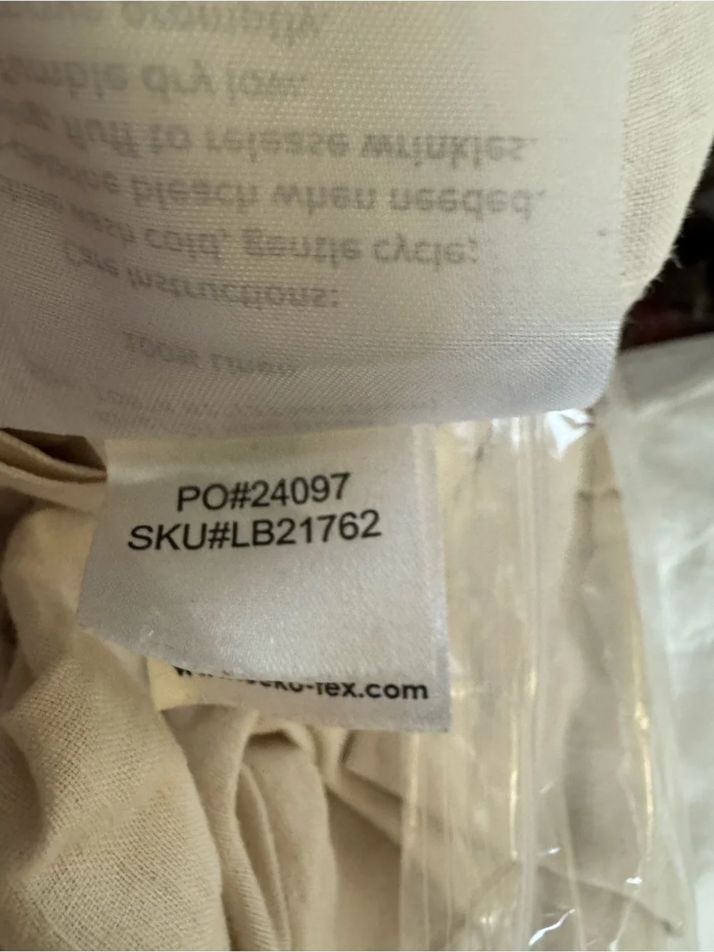 Quince 100% European Linen King / Cal King Duvet Cover NWOT Sand
